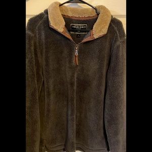 True Grit Sherpa pull over